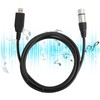 Microphone Cable Computer USB to XLR Female Microphone Connector Cord