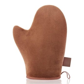 Self Tanning Mitt Applicator Self Tanner Mitt Applicator Tanning Mitts Self Tanner With Thumb Ultra Soft Tanning Glove For Self Tan Mitt Applicator Bath Black Hand Personal Washable - Color: Pink