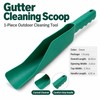 Gutter Cleaning Scoop for Debris Removal – Flex-Fit Garden Tool
