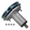 maXpeedingrods Lawn Mower Deck Spindle Assembly with Pulley 51537200 51528000