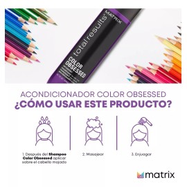 Matrix Acondicionador Matrix Cuidado Color Obssesed 300 Ml