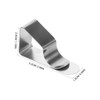 iplusmile 8pcs Stainless Steel Trapezoidal Tablecloth Holders One Design for
