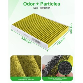 Dacall Engine & Cabin Air Filter Set for Toyota Sequoia V6-3.4L (2023-2025), Tundra V6-3.4L (2022-2025). Replace 17801-F4010, CAF15028C