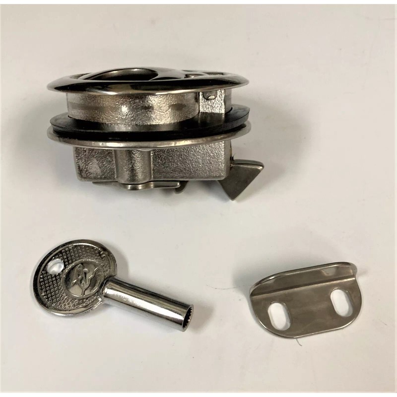 Southco/ORCA M5-22-100-8 Bat Handle Slam Latch, SS, Locking