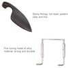 4/4 Violin Parts Tailpiece Ebony Tuning Pegs Chinrest Endpin Tuners