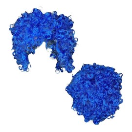 5 Peluca Afro Colores Chinos Fiesta Mayoreo Batucada Color Surtidos