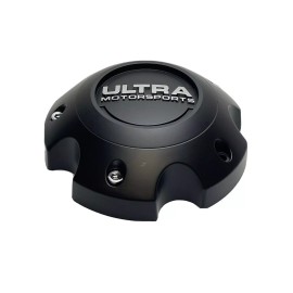 Ultra Motorsports Matte Black Wheel Center Cap 89-9750 C812201