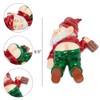 Drunk Garden Gnome Funny Figurine Statue, Novelty Lawn Ornament Dwarf