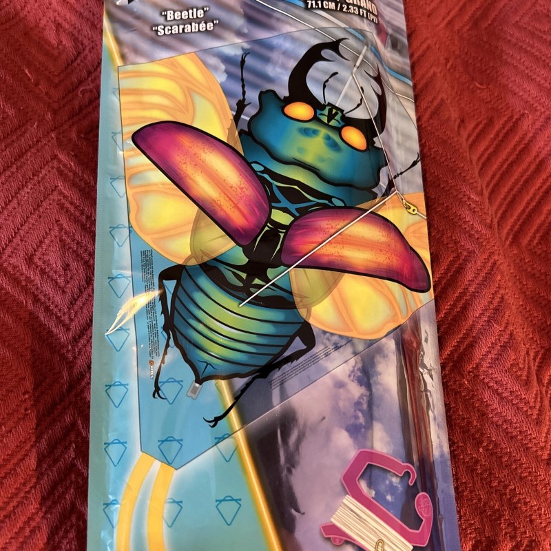 X Kites Kite Beetle 28in Buzzkite Poly W/Sound Effect SkyTails