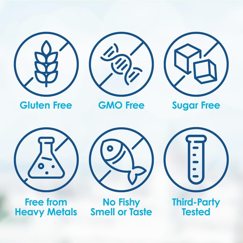 AquaOmega 5x Ultimate Strength High EPA Omega 3 Liquid -