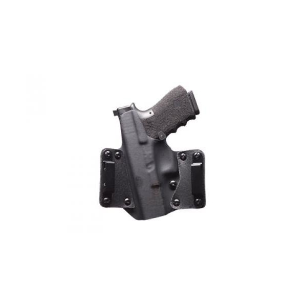 Black Point Tactical 105928 Black Kydex/Leather R/H Wing OWB Holster for P365