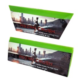 RockRose Asian Crush Green Bevel Blade Replacement Squeegee - 5" Cropped, Premium Quality Precision Cleaning Tool for Windows, Glass, and Surfaces - Durable Construction (Green, Cropped)