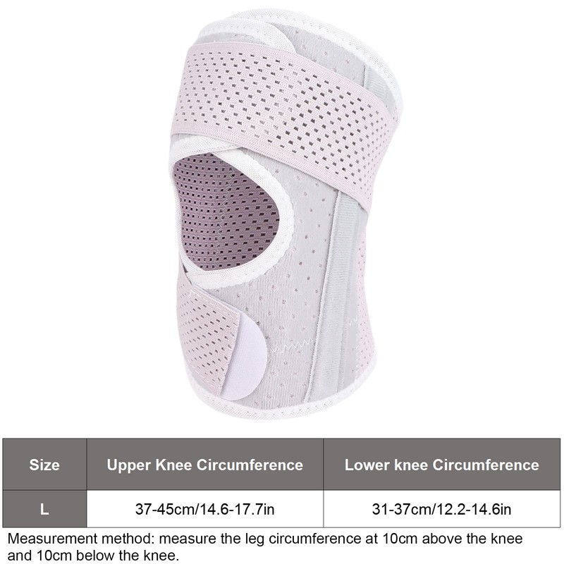 Patella Brace Cinturón de rodilla, elástico Patella Brace reforzado, transpirable,