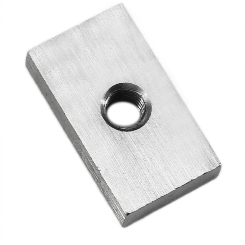 6Pcs M8 Rectangular Nut Stainless Steel Square Nut Fastener for