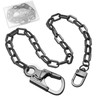 [Ahiller] Wallet Keychain Unisex, Double Lock Design, Sturdy Chain for