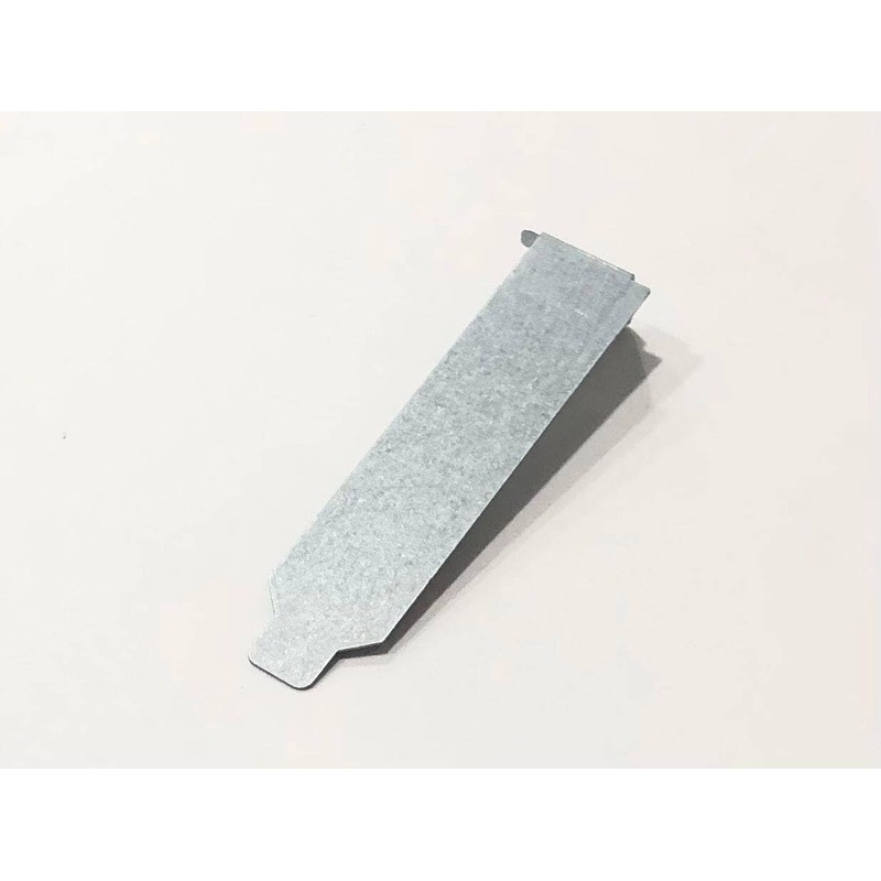 Audiophan PCI Slot Cover Screwless Black 5 Pack