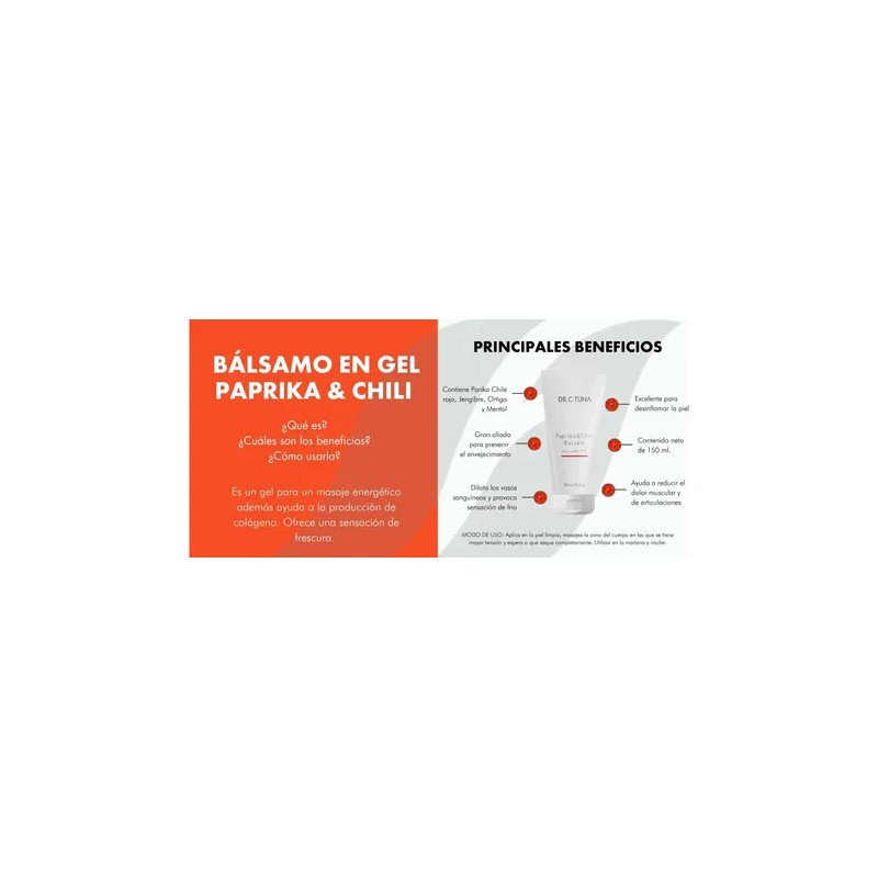 Gel Reductor Farmasi Paprika & Chile 150ml