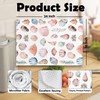 XPH Summer Ocean Shell Theme Gift Kitchen Dish Towels, Beach