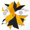 Sublimation Specialties Volleyball Pom Hair Bow - Made in The