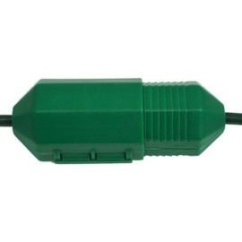 CORDSAFE 3 Pack Electrical Extension Cord Protective Safety Cover, Water-Resistant Indoor Outdoor, Fits AWG12-18 cords, Patio Tent Holiday String Lights AV, Power Tools Fans, Camping