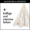 GRUBly Premium Airlaid Christmas Serviettes, Fabric-Like - Pack of 50