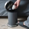 Warmhm 2 x Dustbin Accessories Damping System Household Supply Replacement