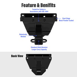 APS Rear Towing Hitch Receiver, Class 3 Trailer Hitch Compatible with Jeep Grand Cherokee 2005-2010