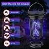 PALONE 5.5W 4500V Solar Bug Zapper,USB Rechargeable Electric Fly Traps,for