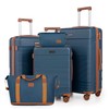 Luggage Sets 5 Piece with Spinner Wheels, Lightweight Hardshell Suitcases
