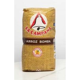 2 Pack - Bomba Paella Rice. Imported from Spain 1 kg. (2.2 lb)