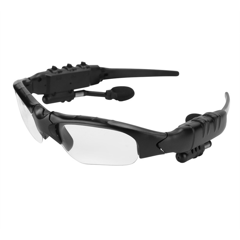 Bluetooth 5.0 Sunglasses Solar Power Wireless Glasses Headphone Headset Stereo
