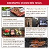 HUSSAR 34PCS BBQ Grill Tools Set Stainless Steel Grilling Accessories