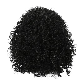 PACKOVE Womens Headband Wig Curly Hair for Black Women Natural Looking Human Hair Comfortable Stylish for Daily Wear Parties and Events