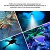 COB LED Diving Flashlight 100m Waterproof Underwater Torch with 3