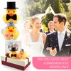 Wedding Ducks, Bride and Groom Squeaky Duck Wedding Couple for