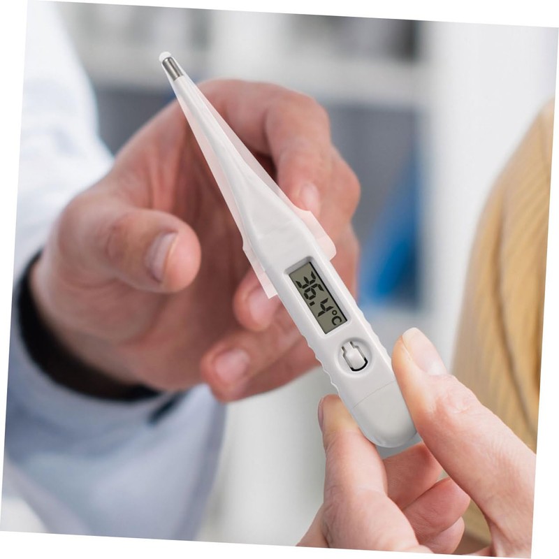 ORFOFE 150pcs Disposable Paper Thermometer Covers for Use Safe Pe