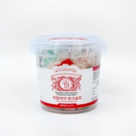 Bath Charm Himalayan Pink Salt 1KG Coarse Particle Bath Salt Half Body Bath Foot Bath Bath Salt / 바스참  히말라야 핑크솔트 1KG 굵은입자 입욕제 반신욕 족욕 바스솔트