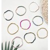 WAINIS 27Pcs Delicate Boho Beaded Bracelet Multi Layer Versatile Statement