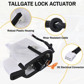 Rear Hatch Latch Actuator Tailgate Lock Actuator Motor Compatible with 2003-2009 Toyota 4Runner 4.0L 4.7L Replace OE# 69110-35060, 69110-35062, 69110-35090 Rear Gate Latch Motor