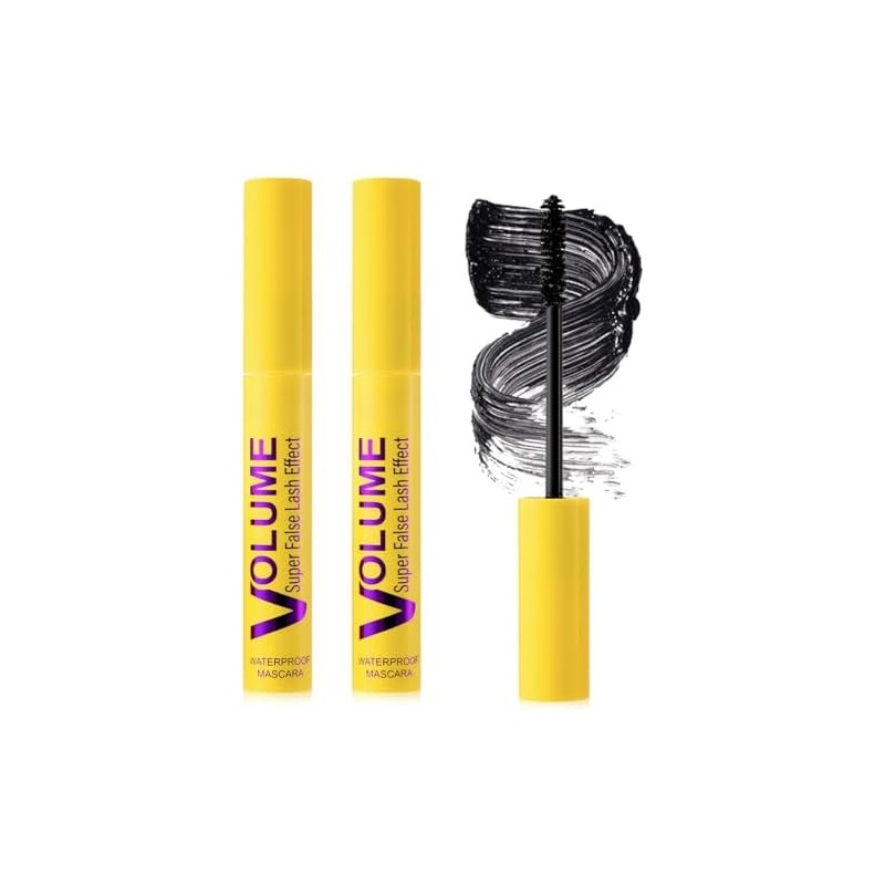 Máscara Waterproof LOOJIJIA Volumen y Definición 2 Unidades