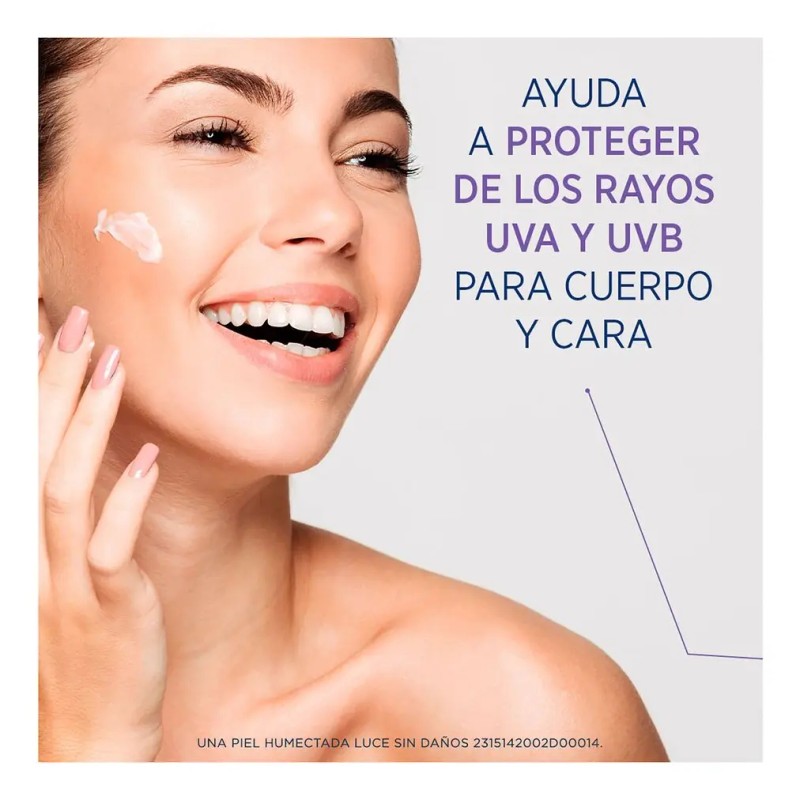 Lubriderm Crema Corporal Fps Vitamina Protección Solar 400