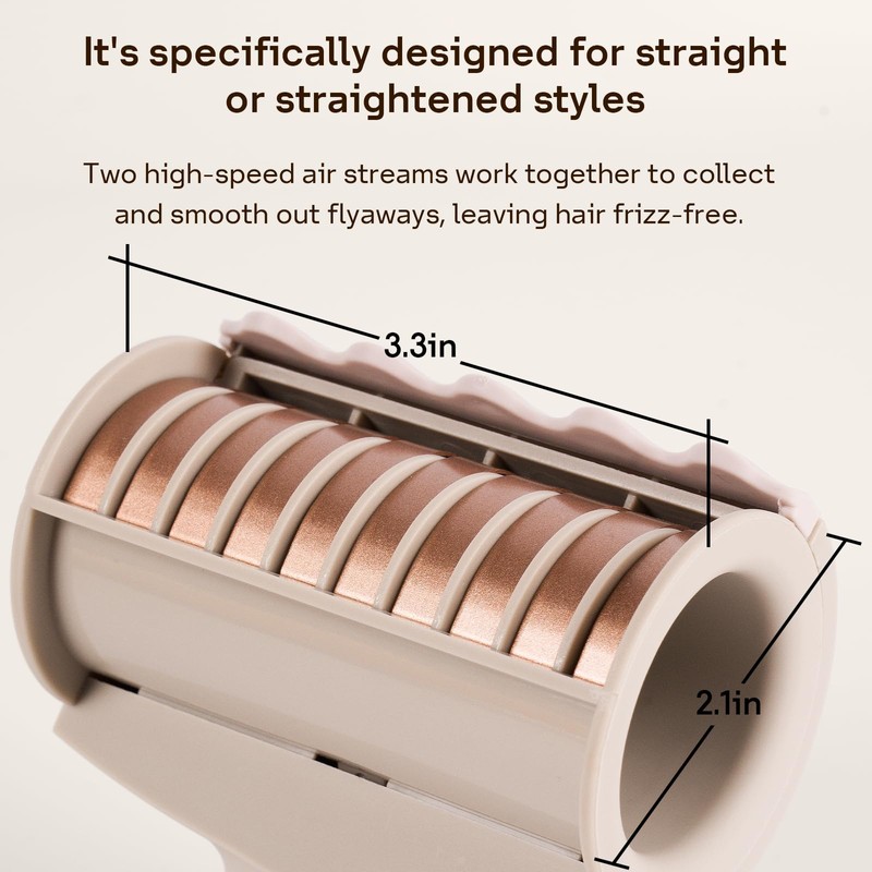 FrizzFighter Finishing Tool for Shark XSKHD4PA FlexStyle, Attachment for FlexStyle