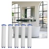 ZYWUOY 1/5pcs PP Cotton Filter Shower Head Filter Negative Ion