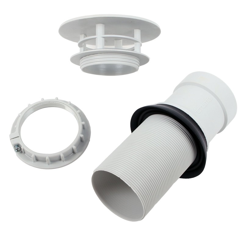 Truma SL3002 Exhaust Chimney 65 mm Grey for Heaters, Cooker