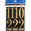 Hillman 842276 Black and Gold Mailbox Number Pack, 3-Inch