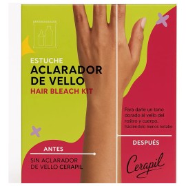 Aclarador Vello Cerapil Estuche Hair Bleach
