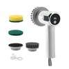 Gevvnss Electric Spin Scrubber with LED Display,IPX7 Waterproof Cordless Electric