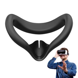 Face Cover Facial Interface Mask for Meta Quest 3s Upgrade Replacement,Sweat-Proof Foam Cushion VR Accessories,Enhanced Fitting And Comfort For Wider Range Of Faces