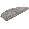 Kettelservice-Metzker Amsterdam Half Round Stair Mat Taupe 1 Piece