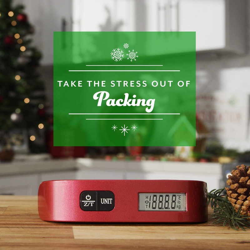 Etekcity Luggage Scale, Digital Weight Scales for Travel Accessories Essentials